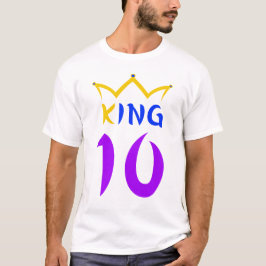 Camiseta Rei 10