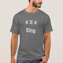 Camiseta Rei 4X4 Todo Terreno Quatro Rodas Lama