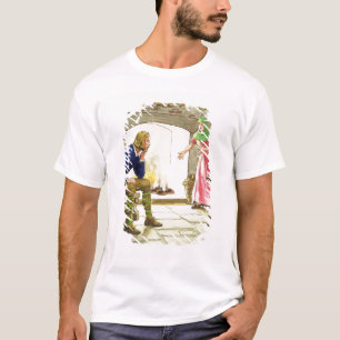 Camiseta Rei Alfred (849-99) que queima os bolos, 'da