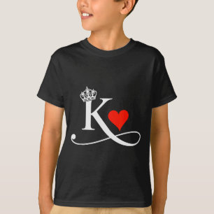 Camiseta Rei & Rainha De Copas Casal Correspondente São