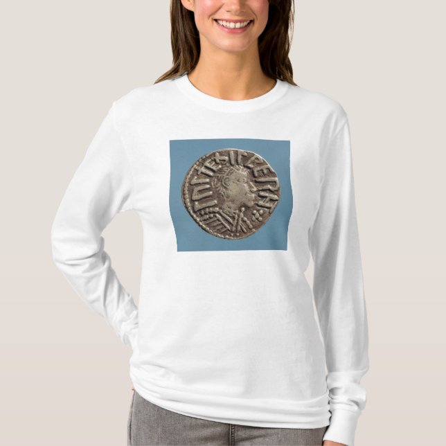 Camiseta Rei anglo-saxão East Anglia de Aethelberht da (Frente)