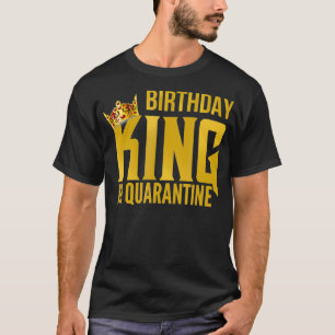 Camiseta Rei Aniversário dos Homens no Partido da Quarenten