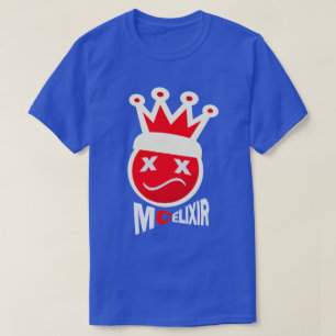 Camiseta Rei Assinatura Logotipo do baile de formatura -