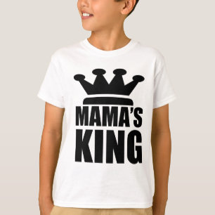 Camiseta Rei bebê mamas