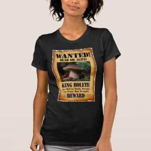 Camiseta Rei Bolete - inoperante ou vivo querido