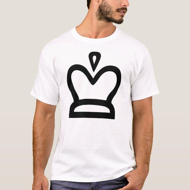 Camiseta Rei Branco (Frente)