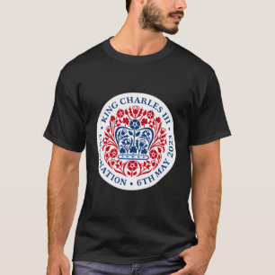 Camiseta Rei Britânico Charles Iii 6 de coroação maio de 20