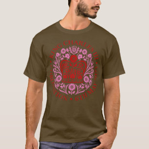 CAMISETA REI CARLES III CORONATION PINK
