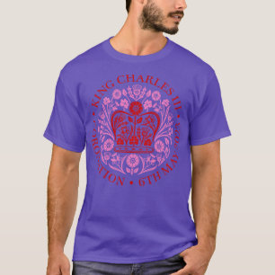 CAMISETA REI CARLES III CORONATION PINK