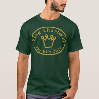 Camiseta Rei Carlos III 6 de maio de 2023