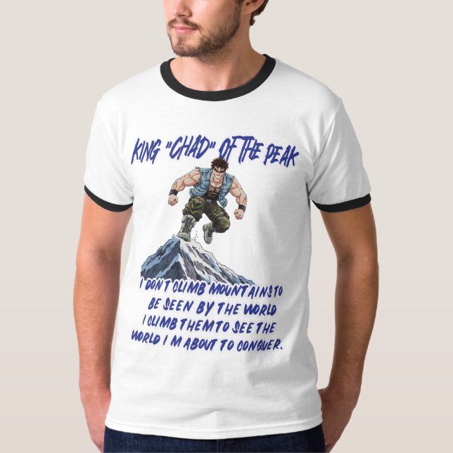 CAMISETA REI ‘CHAD’ DO PIQUE” (Frente)