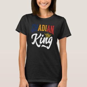 Camiseta Rei Chade Chade Bandeira do Chade