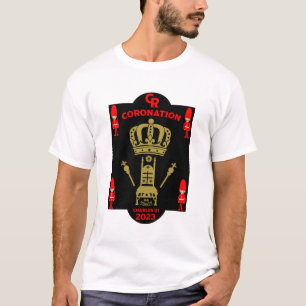 Camiseta Rei Charles III Coronação Comemorativa Souvenir