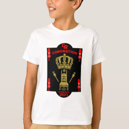 Camiseta Rei Charles III Coronação Comemorativa Souvenir