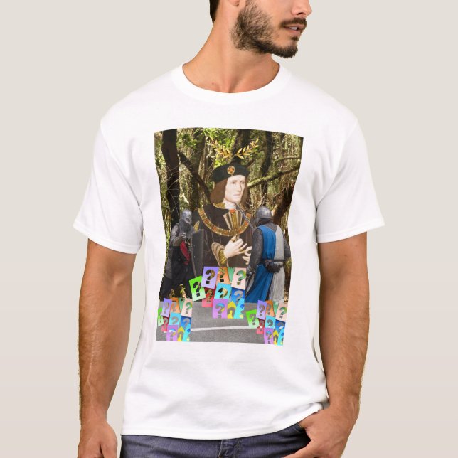 Camiseta Rei Confuso Richard III (Frente)