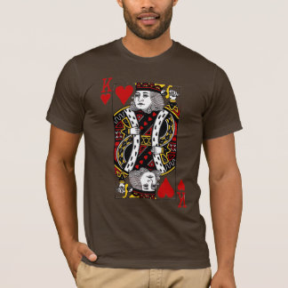 Camiseta Rei Coração T-shirt