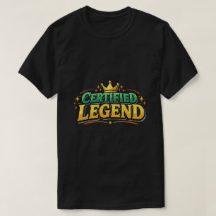 Camiseta Rei Coroa Lendário Certificado