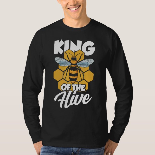 Camiseta Rei Da Abelha Da Colmeia (Frente)
