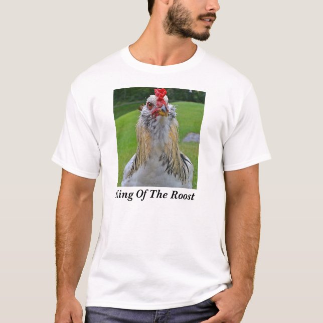 CAMISETA REI DA CAMISA-T-ROOST (Frente)