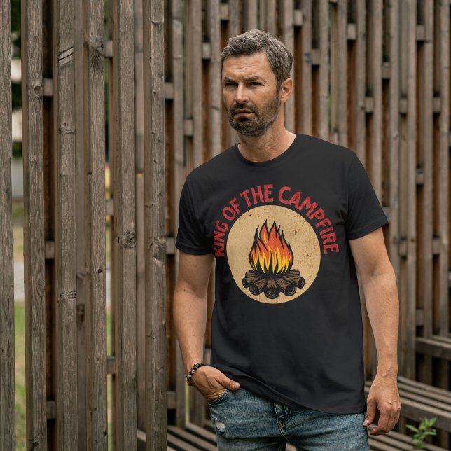 Camiseta Rei Da Campfire (Criador carregado)