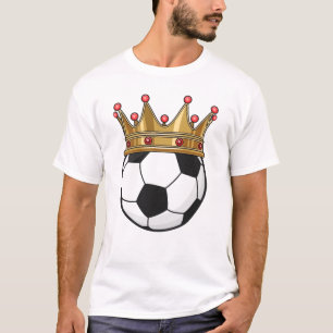 Camiseta Rei da Coroa de Futebol