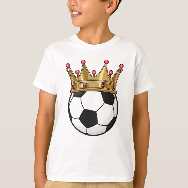 Camiseta Rei da Coroa de Futebol (Frente)