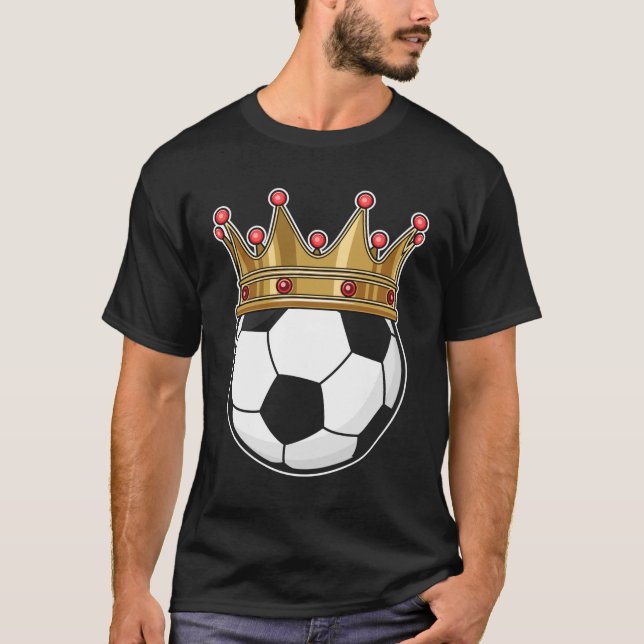 Camiseta Rei da Coroa de Futebol (Frente)