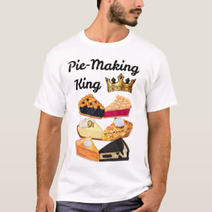 Camiseta Rei da Fabricação de Torta