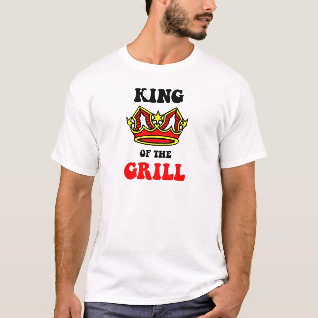 Camiseta Rei da grade (Frente)