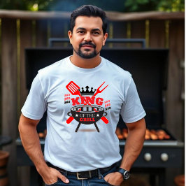 Camiseta Rei da Grelha - BBQ