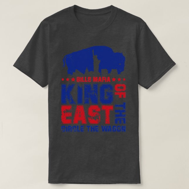Camiseta Rei da Máfia de East Bills Nova York (Frente do Design)