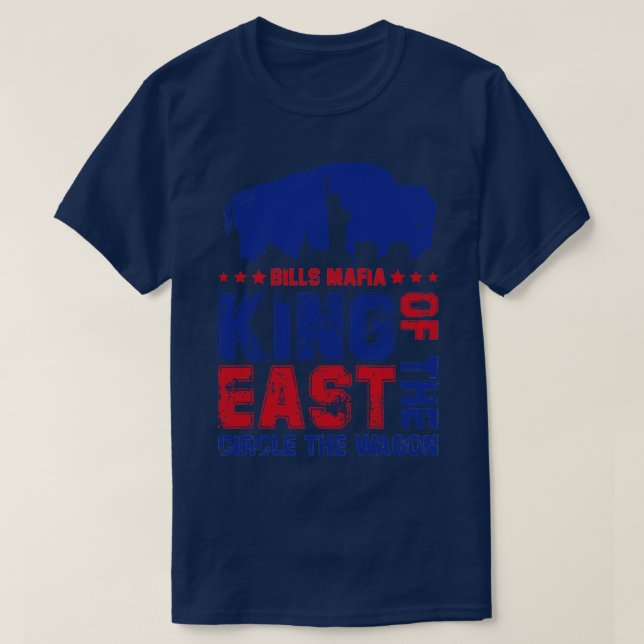 Camiseta Rei da Máfia de East Bills Nova York (Frente do Design)