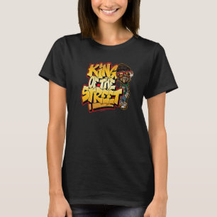 Camiseta Rei Da Rua Rapper Rap Musik Hip Hop