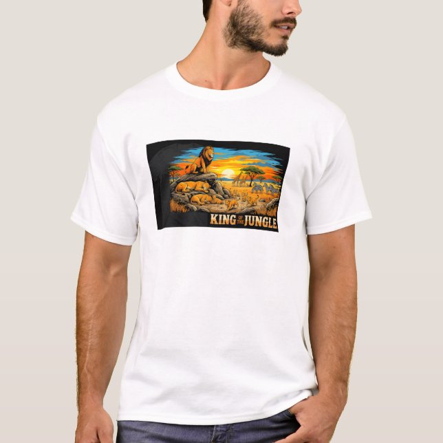 Camiseta Rei da selva (Frente)