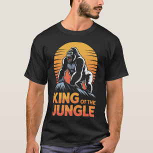 Camiseta Rei Da Selva - Gorila