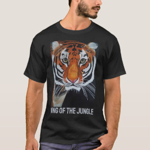 Camiseta Rei da Selva Pintura por Alfred Fox