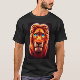 Camiseta Rei Da Selva Selvagem No Leão Regional Africano