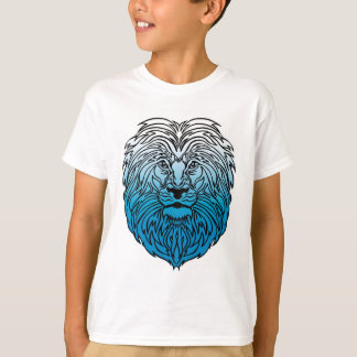 Camiseta Rei da Selva, T-Shirt do Blue Lion Boy