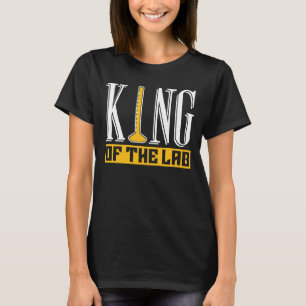 Camiseta Rei Da Tecnologia Do Laboratório Do Laboratório