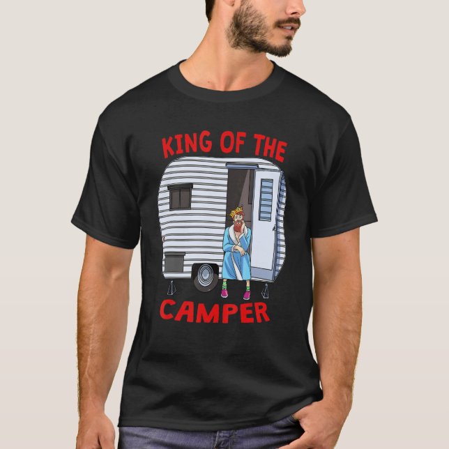 Camiseta Rei Da Vintagem De Campanha (Frente)