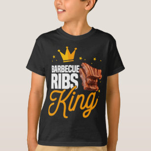 Camiseta Rei das Costelas Divertidas Bbq Tempero de Carne C