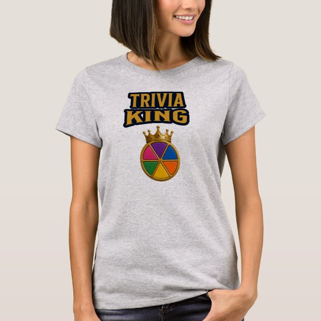 Camiseta Rei das Curiosidades (Frente)