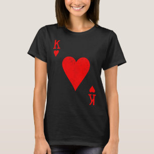 Camiseta Rei de Copas Casal Casamento Dia dos Namorados