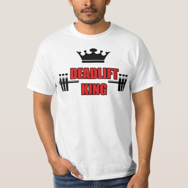 Camiseta Rei de Deadlift (Frente)