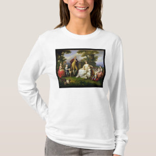 Camiseta Rei de Ferdinand IV de Nápoles, e sua família