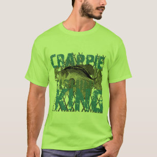 Camiseta Rei de Fishin do tipo de peixe