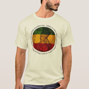 Camiseta Rei de Haile Selassie dos reis T-shirt