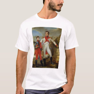 Camiseta Rei de Holland e de príncipe herdeiro de Holland
