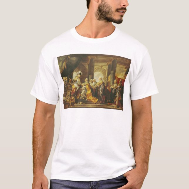 Camiseta Rei de Louis XVI de France (Frente)