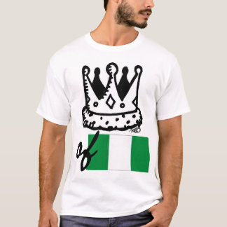 Camiseta rei de Nigéria